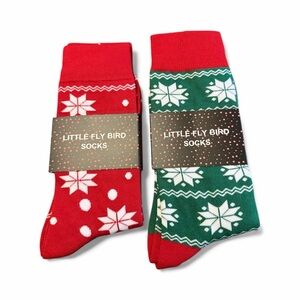 Christmas’s Calf Sock Bundle. One size (WM 11-13, EU Size 41-46)